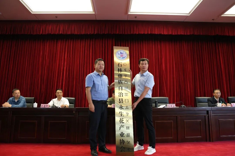 全国首家永生花产业协会在云南石林县成立