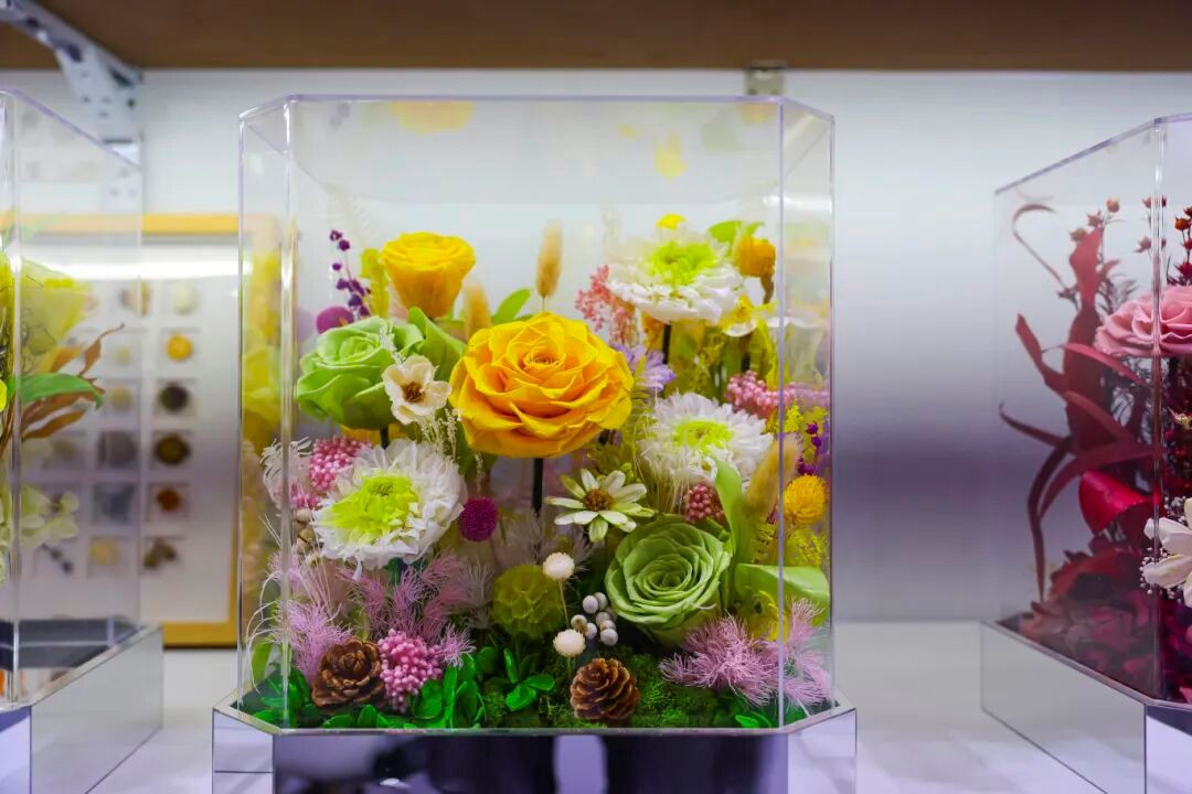 亚克力永生花礼盒